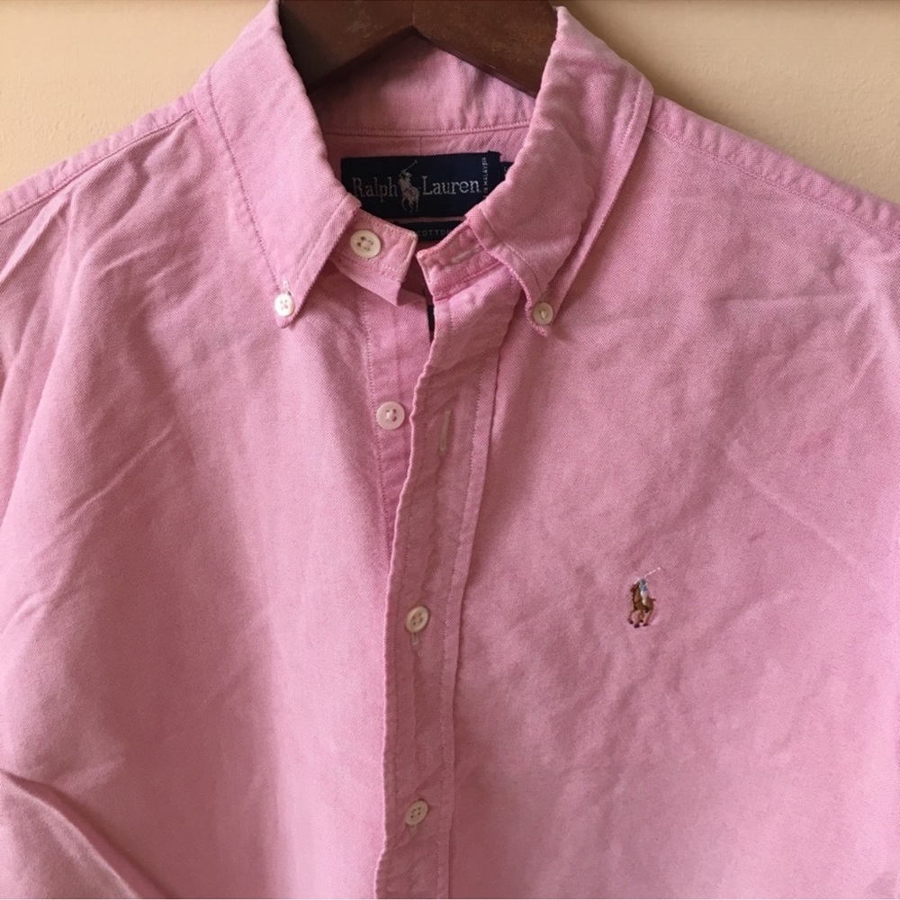 RL button down shirt